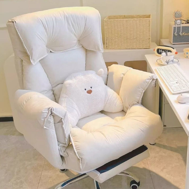 Reposapiés reclinable moderno minimalista ajustable – Tapicería cuadrada de tela, espuma acolchada, acero y aleación de aluminio – Hogar y oficina