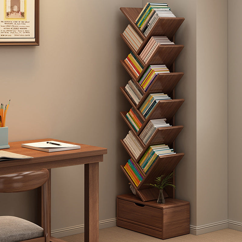 Contemporary Creative Rectangular Eco-Friendly Board 6/8/10/12 Tier Bookshelves For Home Office