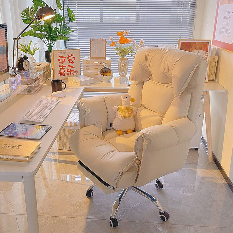 Reposapiés reclinable moderno minimalista ajustable – Tapicería cuadrada de tela, espuma acolchada, acero y aleación de aluminio – Hogar y oficina
