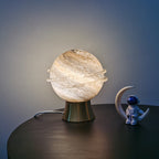 Saturn Planet LED Table Lamp Dimmable Galaxy Night Light Space Theme Bedside Desk Decor for Kids Room and Gamers
