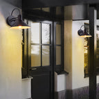 Contemporary Industrial Barn Iron Antique 1-Light Outdoor Waterproof Wall Sconce Lamp For Outdoor