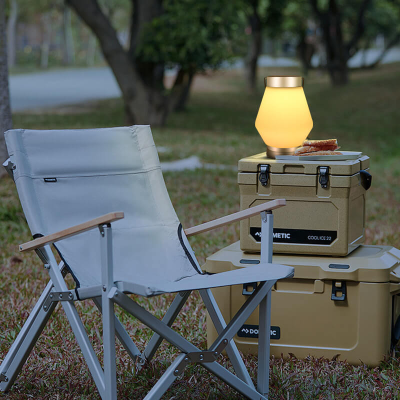 Portable Solar LED Camping Lantern Rechargeable Outdoor Tent Light for Hiking, Survival and Emergencies
