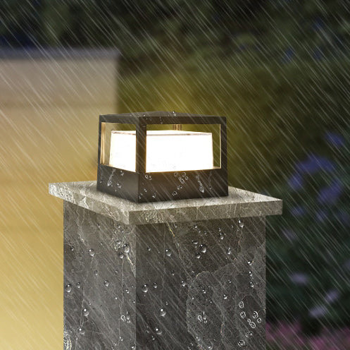 Heavy-Duty Industrial Aluminum Cylinder LED Bollard Landscape Light Waterproof IP65 for Outdoor Garden Pathway Driveway Yard Commercial Wholesale