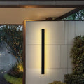Lámpara de pared LED retro rectangular impermeable para exteriores