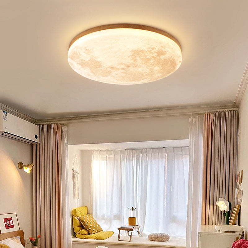 Celestial Moon Ceiling Light Dimmable Zen Lamp for Yoga Studio, Meditation Room and Living Room