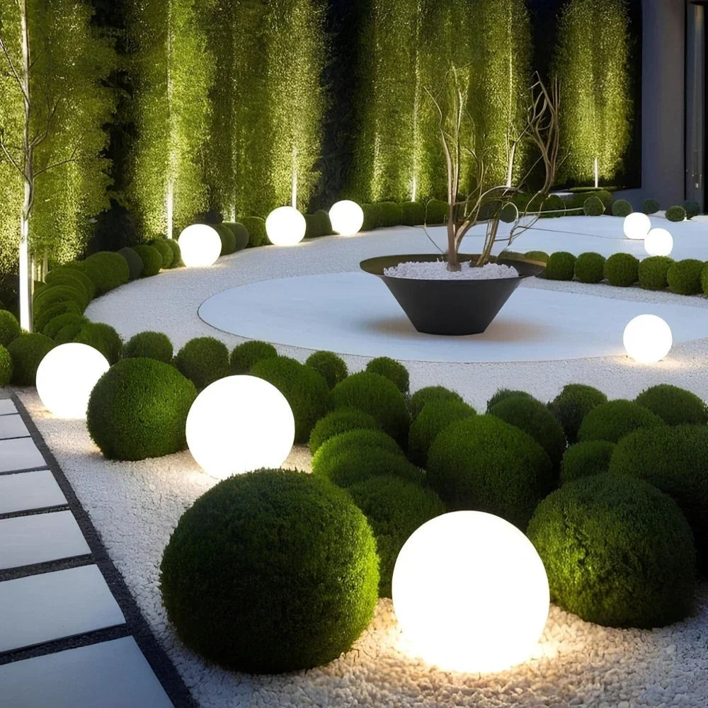 Globo de luz solar LED impermeable con cambio de color RGB para exteriores con control remoto, inalámbrico, para jardín y piscina