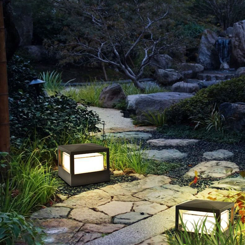 Heavy-Duty Industrial Aluminum Cylinder LED Bollard Landscape Light Waterproof IP65 for Outdoor Garden Pathway Driveway Yard Commercial Wholesale