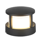 Heavy-Duty Industrial Aluminum Cylinder LED Bollard Landscape Light Waterproof IP65 for Outdoor Garden Pathway Driveway Yard Commercial Wholesale