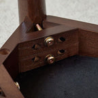 Modern Minimalist Rectangular Soft PU Leather Wood Vanity Stool For Bedroom