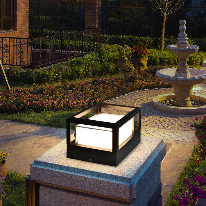 Heavy-Duty Industrial Aluminum Cylinder LED Bollard Landscape Light Waterproof IP65 for Outdoor Garden Pathway Driveway Yard Commercial Wholesale