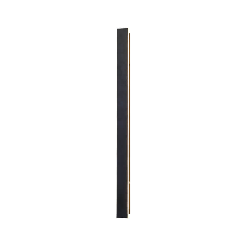 Lámpara de pared LED retro rectangular impermeable para exteriores