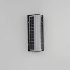 Lámpara de pared moderna solar impermeable de acrílico con tira larga LED para exteriores