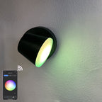 Contemporary Industrial Aluminum Adjustable Spotlight LED Waterproof Wall Sconce Lamp For Outdoor Patio