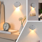 Modern Simplicity Waterproof ABS Shell LED Rechargeable Wall Sconce Lamp For Outdoor Patio