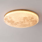 Celestial Moon Ceiling Light Dimmable Zen Lamp for Yoga Studio, Meditation Room and Living Room