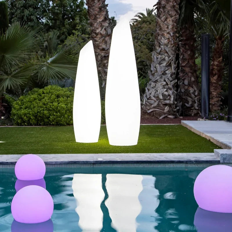 Globo de luz solar LED impermeable con cambio de color RGB para exteriores con control remoto, inalámbrico, para jardín y piscina