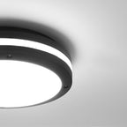 Modern Minimalist Waterproof Aluminum Acrylic Circle Round LED Outdoor Wall Light For Garden