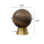 Saturn Planet LED Table Lamp Dimmable Galaxy Night Light Space Theme Bedside Desk Decor for Kids Room and Gamers