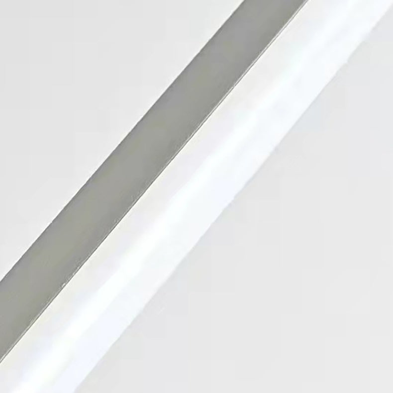 Aplique de pared LED de hierro y acrílico largo de una palabra moderno, minimalista e impermeable para jardín
