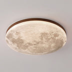 Celestial Moon Ceiling Light Dimmable Zen Lamp for Yoga Studio, Meditation Room and Living Room