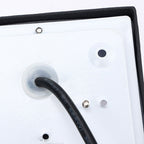 Modern Outdoor Curved Geometric Waterproof LED Wall Sconce Lamp