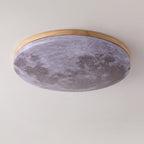 Celestial Moon Ceiling Light Dimmable Zen Lamp for Yoga Studio, Meditation Room and Living Room