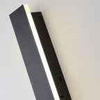 Lámpara de pared LED retro rectangular impermeable para exteriores