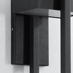 Architectural Geometric LED Outdoor Wall Sconce Waterproof Stainless Steel Exterior Porch Light for Modern Front Door and Patio