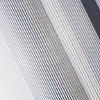 Lámpara de pared moderna minimalista de acero inoxidable acrílico rectangular a rayas impermeable para patio exterior