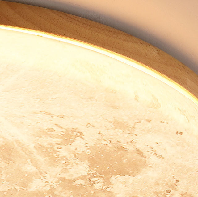 Celestial Moon Ceiling Light Dimmable Zen Lamp for Yoga Studio, Meditation Room and Living Room