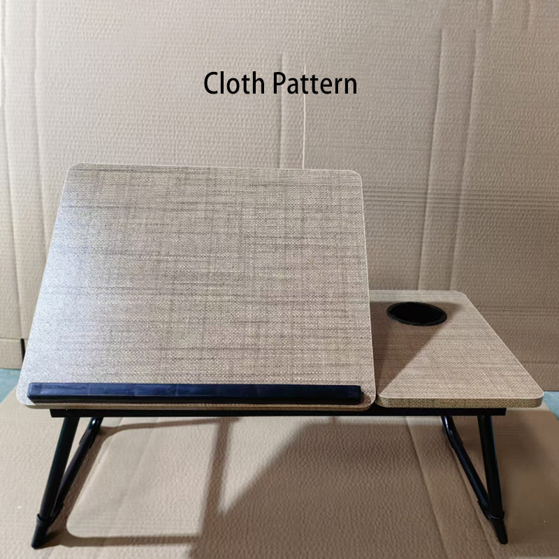 Escritorios rectangulares contemporáneos nórdicos de acero al carbono y MDF, plegables, con ángulo ajustable y 2 bandejas para estudio
