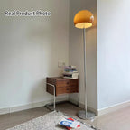 Mesita de Noche Contemporánea Retro Rectangular de Madera de Roble y Acero Inoxidable con 2 Cajones Para Dormitorio