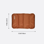 Silla de camping moderna, minimalista, rectangular, para exteriores, de aleación de aluminio, tela Oxford, algodón, plegable, desmontable, con respaldo y apoyabrazos para jardín