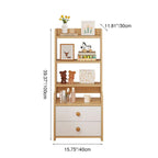Mesita de noche contemporánea nórdica cuadrada/rectangular de tablero de densidad, 4/6 niveles para dormitorio