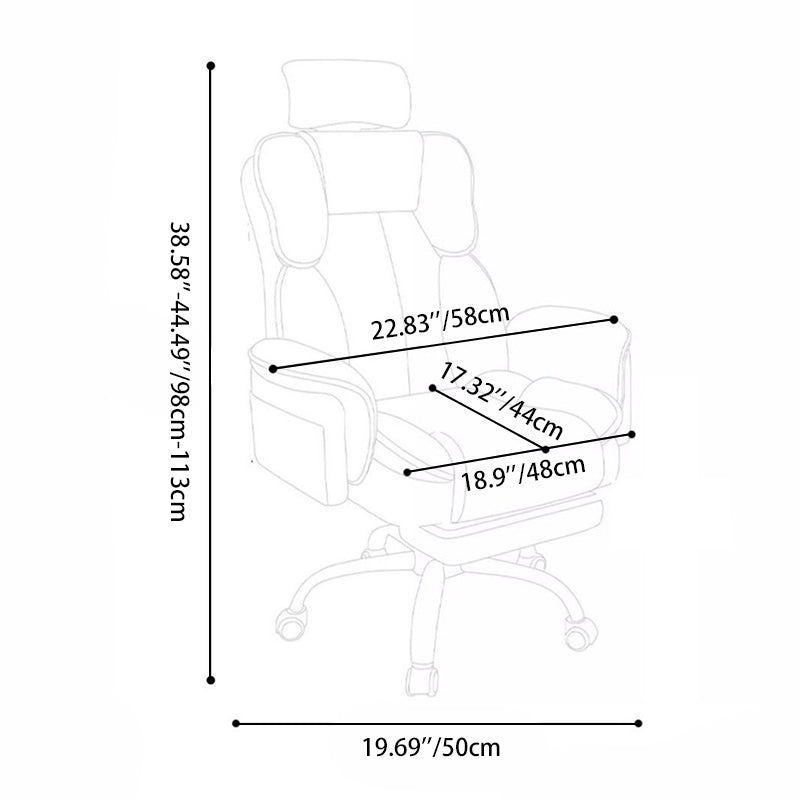 Contemporary Luxury Square Microfiber Leather Cat Scratch Leather Aluminum Alloy Gaming Chair Adjustable Backrest Footrest For Study
