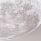 Celestial Moon Ceiling Light Dimmable Zen Lamp for Yoga Studio, Meditation Room and Living Room