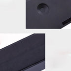 Lámpara de pared LED rectangular moderna minimalista solar impermeable de ABS para exteriores para jardín