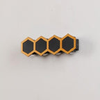Contemporary Creative Waterproof Aluminum Honeycomb Shape PC Lens LED Wall Sconce Lamp For Outdoor Patio