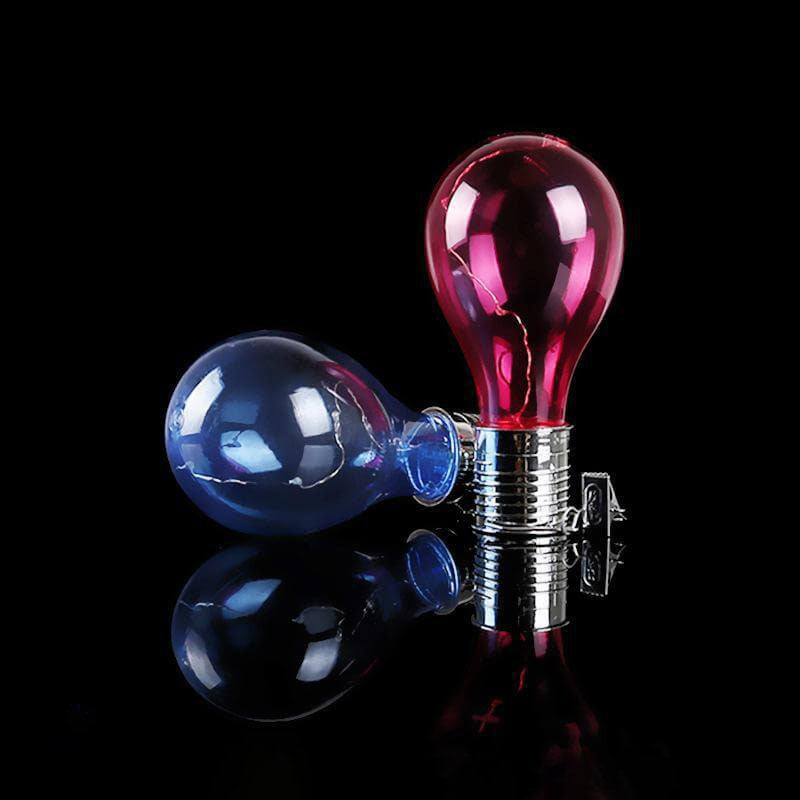 Bombillas de colores creativas, de plástico, solares, LED, luz colgante para exteriores