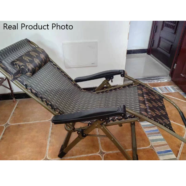 Modern Minimalist Steel Rectangular Footrest for Recliners, Barley Color, Foldable, Living Room