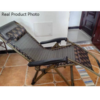 Modern Minimalist Steel Rectangular Footrest for Recliners, Barley Color, Foldable, Living Room