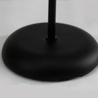 Lámpara de pie de columna minimalista nórdica de papel de arroz con 2 luces