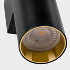 Modern Minimalist Round Aluminum Cylinder LED Wall Sconce Up Down Lighting for Bedroom Living Room Mainless Decor