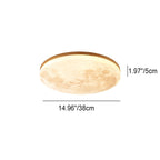 Celestial Moon Ceiling Light Dimmable Zen Lamp for Yoga Studio, Meditation Room and Living Room