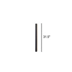 Lámpara de pared LED retro rectangular impermeable para exteriores