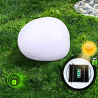 Waterproof Solar LED Globe Light Outdoor Sphere Lamp for Modern Garden and Landscape Decor