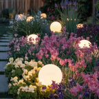 Globo de luz solar LED impermeable con cambio de color RGB para exteriores con control remoto, inalámbrico, para jardín y piscina
