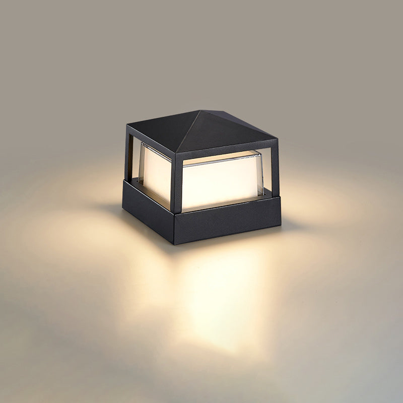 Heavy-Duty Industrial Aluminum Cylinder LED Bollard Landscape Light Waterproof IP65 for Outdoor Garden Pathway Driveway Yard Commercial Wholesale
