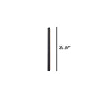 Lámpara de pared LED retro rectangular impermeable para exteriores