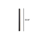 Lámpara de pared LED retro rectangular impermeable para exteriores